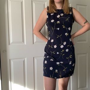 VINTAGE / floral dress